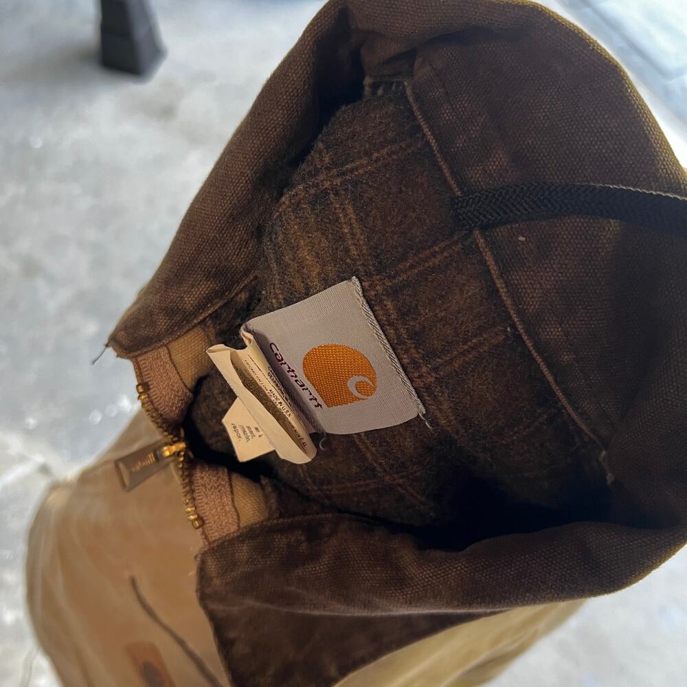 Carhartt J97 SDL light brown detroit work wear jacket - Picture 9 of 11